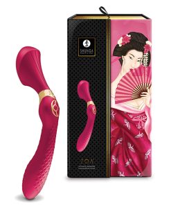 Shunga Zoa Intimate Massager - Raspberry