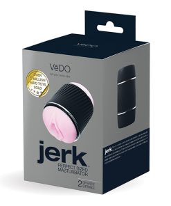 VeDO Jerk Masturbation Sleeve - Black/Pink