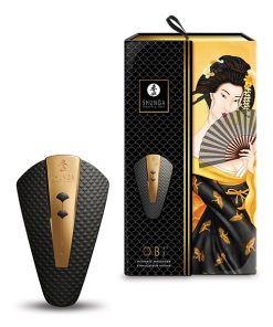 Shunga Obi Intimate Massager - Black