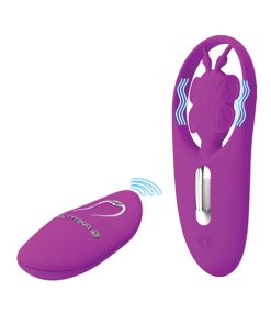 Pretty Love Dancing Butterfly Panty Vibe w/Free Panty - Fuchsia
