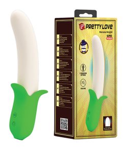 Pretty Love Banana Knight Vibrator - Green