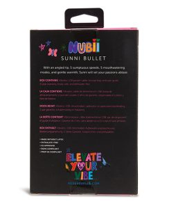 Nu Sensuelle Sunni Nubii Warming Bullet - Pink