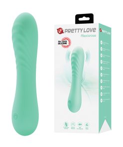 Pretty Love Alexisrose Curved Vibrator - Aqua
