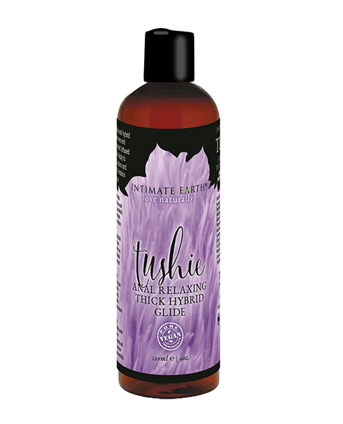 Intimate Earth Tushie Hybrid Anal Relax Glide - 4 oz - Image 2