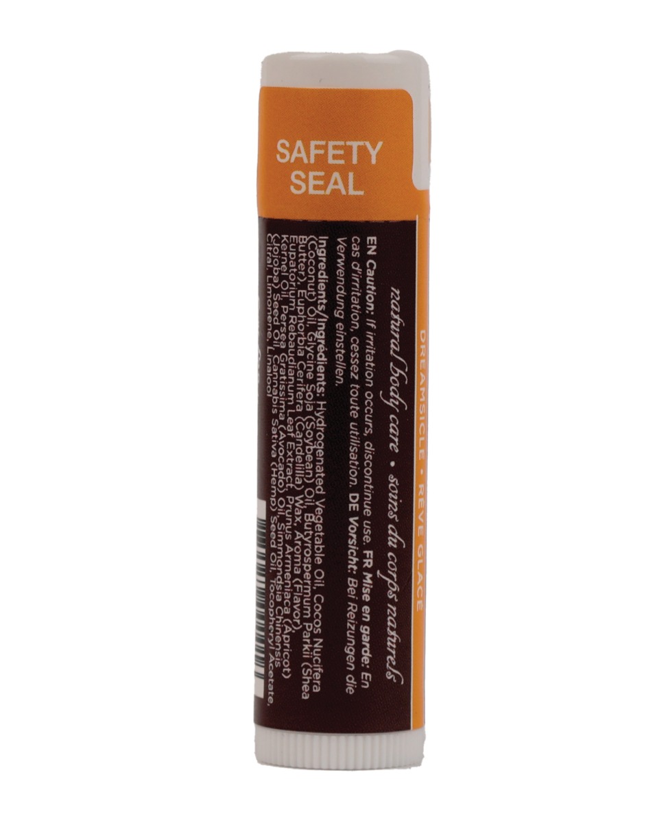 Earthly Body Hemp Seed Lip Balm Stick - Dreamsicle