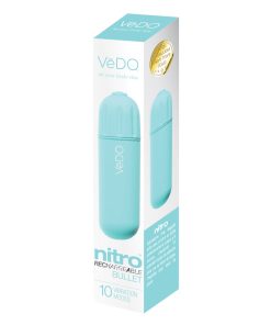VeDO Nitro Rechargeable Bullet Vibe - Turquoise