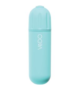 Alternative view of VeDO Nitro Rechargeable Bullet Vibe - Turquoise