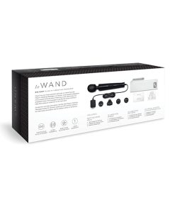 Le Wand Die Cast Plug-In Massager - Black