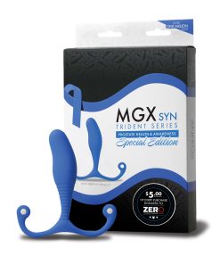 Aneros MGX Syn Trident Series Special Edition Prostate Stimulator - Blue