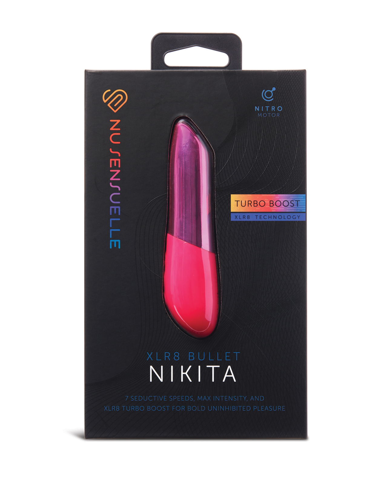 Nu Sensuelle Nikita Bullet with Nitro Motor - Deep Pink