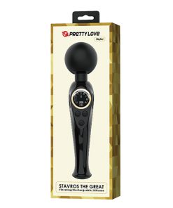 Pretty Love Skylar LED Digital Display Wand - Black