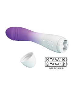 Pretty Love Elemental G-Spot Realistic Vibrator - Purple Ombre