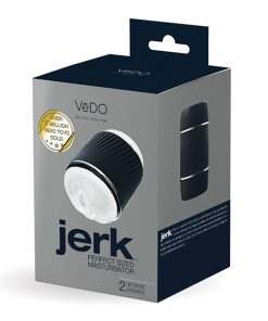 VeDO Jerk Masturbation Sleeve - Black/Clear