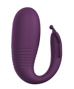 Pretty Love Klay App-Enabled Thrusting Hands-Free Vibrator - Purple