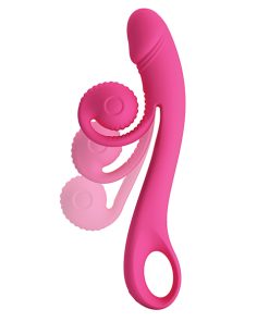 Pretty Love Romance Beau Snail Rabbit - Hot Pink