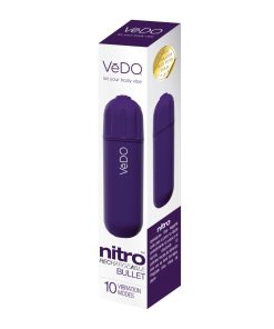VeDO Nitro Rechargeable Bullet Vibe - Purple