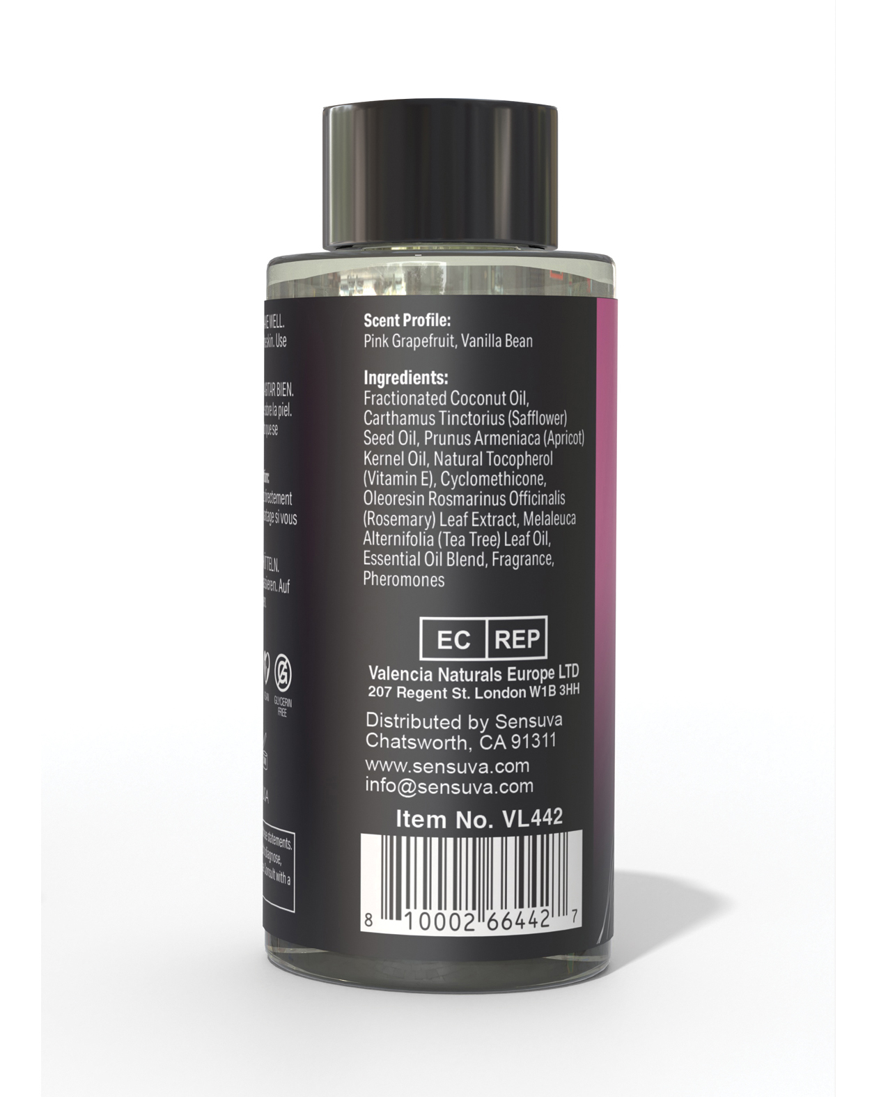 Sensuva Me & You Massage Oil - 2 oz Sensual Bliss