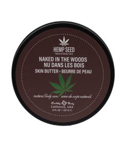 Earthly Body Hemp Seed Skin Butter - 8 oz Jar Naked in the Woods
