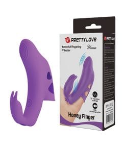 Pretty Love Yenna Dual Finger Vibe - Purple