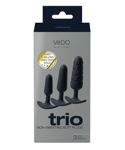 VeDO Trio Anal Plug Set - Black