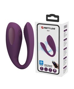 Pretty Love Aari Thumping Dual Vibrator - Purple