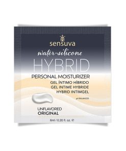 Sensuva Hybrid Personal Moisturizer Single Use Packet - 6 ml Unscented
