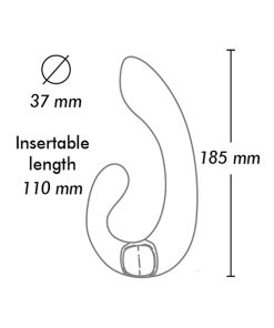 Shunga Miyo Intimate Massager - Raspberry