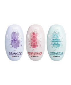 Alternative view of Pretty Love Double-Sided Stroker Egg - Display of 15