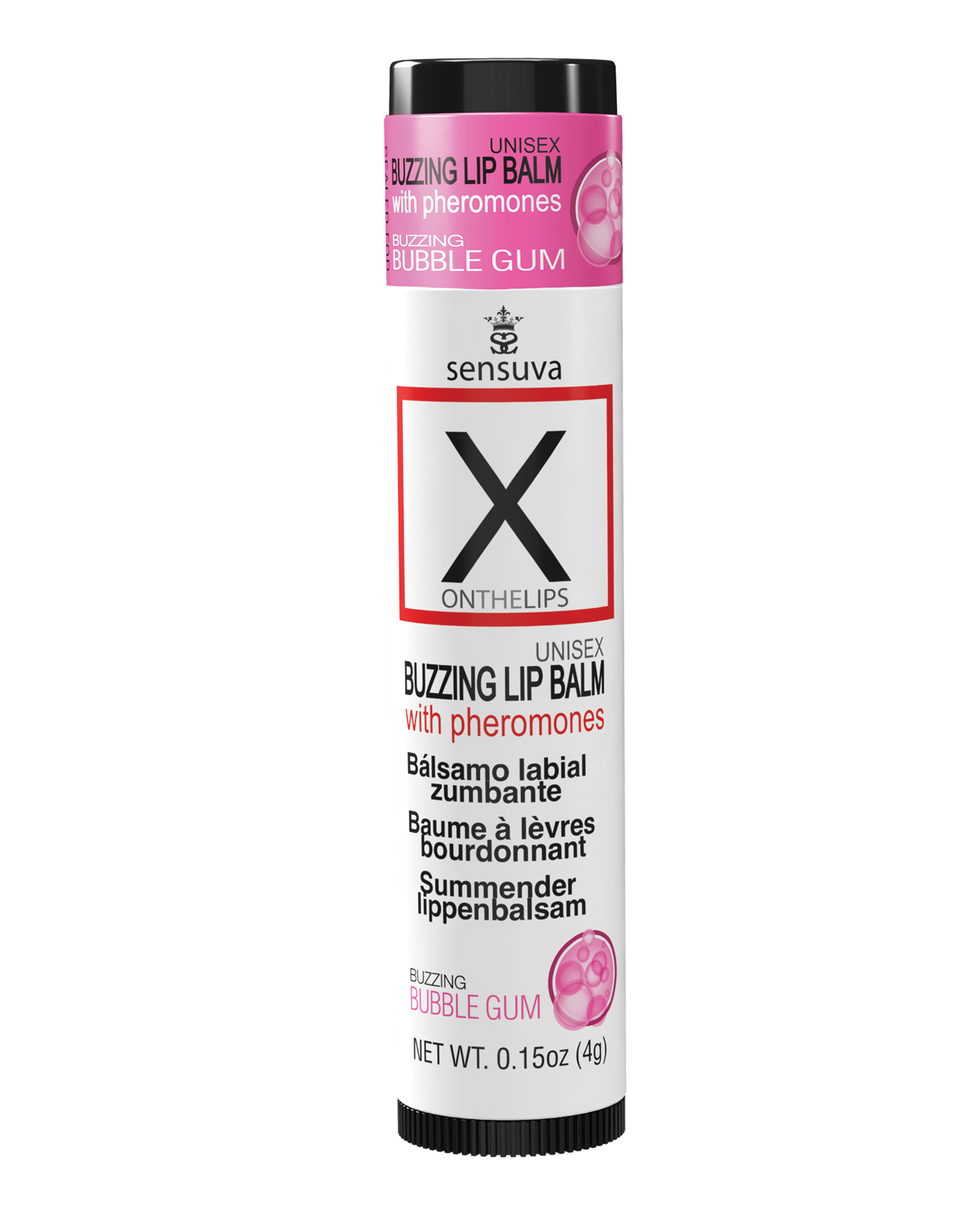 Sensuva X on the Lips w/Pheromones - Bubble Gum - Image 2