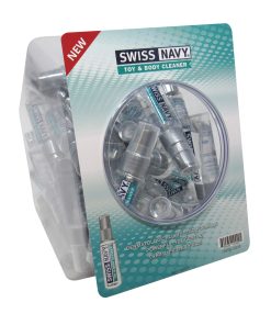 Swiss Navy Toy & Body Cleaner Display - 1 oz Bowl of 50
