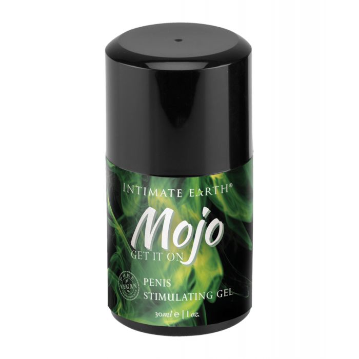 Intimate Earth Mojo Penis Stimulating Gel - 1 oz Niacin and Ginseng - Image 2