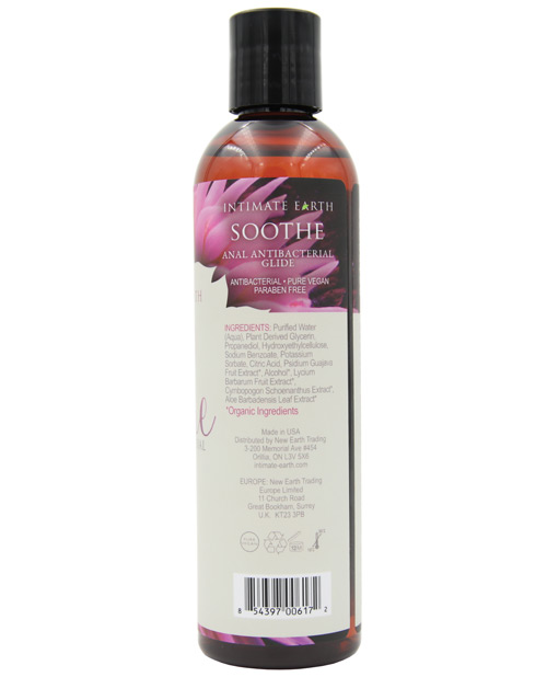 Intimate Earth Soothe Anti-Bacterial Anal Lubricant - 240 ml - Image 2