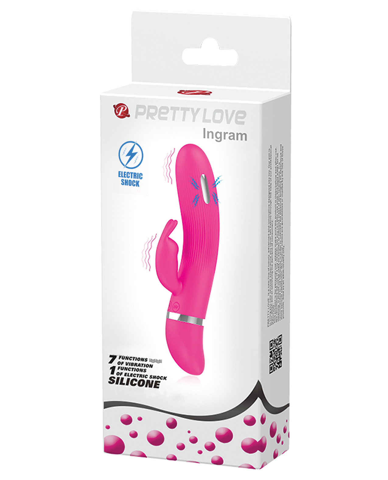 Pretty Love Ingram Electro Shock Vibrator - Fuchsia - Image 2