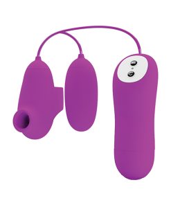 Alternative view of Pretty Love Suction & Vibro Bullets - Fuchsia