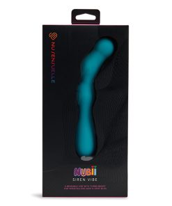Alternative view of Nu Sensuelle Siren Nubii G-Spot Vibe w/Hinge - Blue