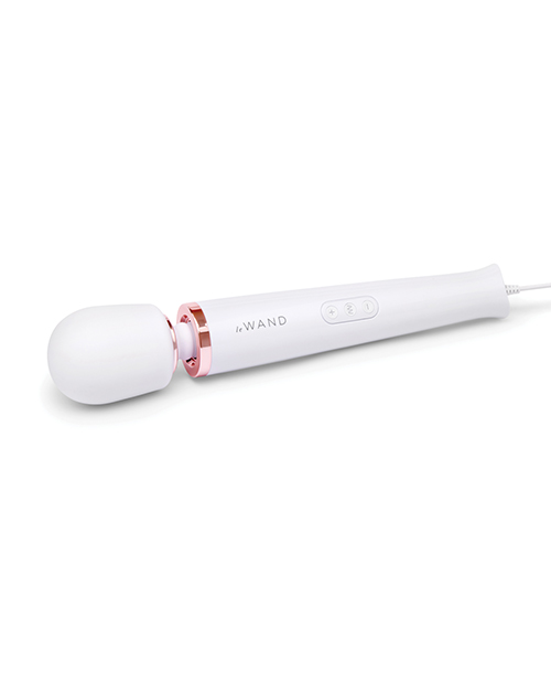 Le Wand Powerful Plug-In Vibrating Massager - White - Image 5