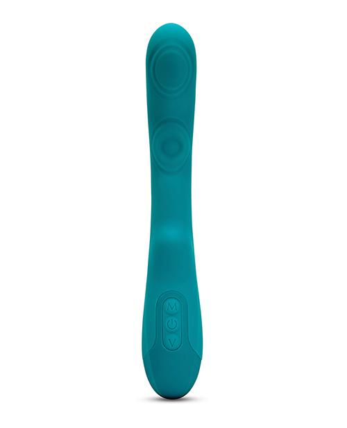 Nu Sensuelle Vivi Double Tapping Vibe - Emerald Green - Image 3