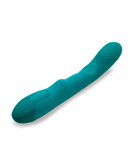 Nu Sensuelle Vivi Double Tapping Vibe - Emerald Green - Image 6