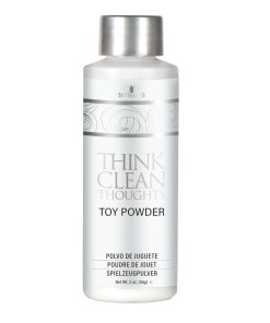 Alternative view of Sensuva Think Clean Thoughts Toy Powder - 2 oz Bottle