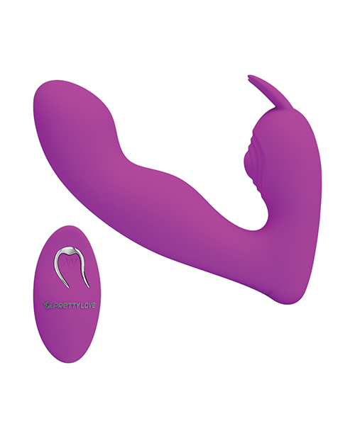 Pretty Love Josephine Wearable Vibrating Bunny - Fuchsia - Image 2