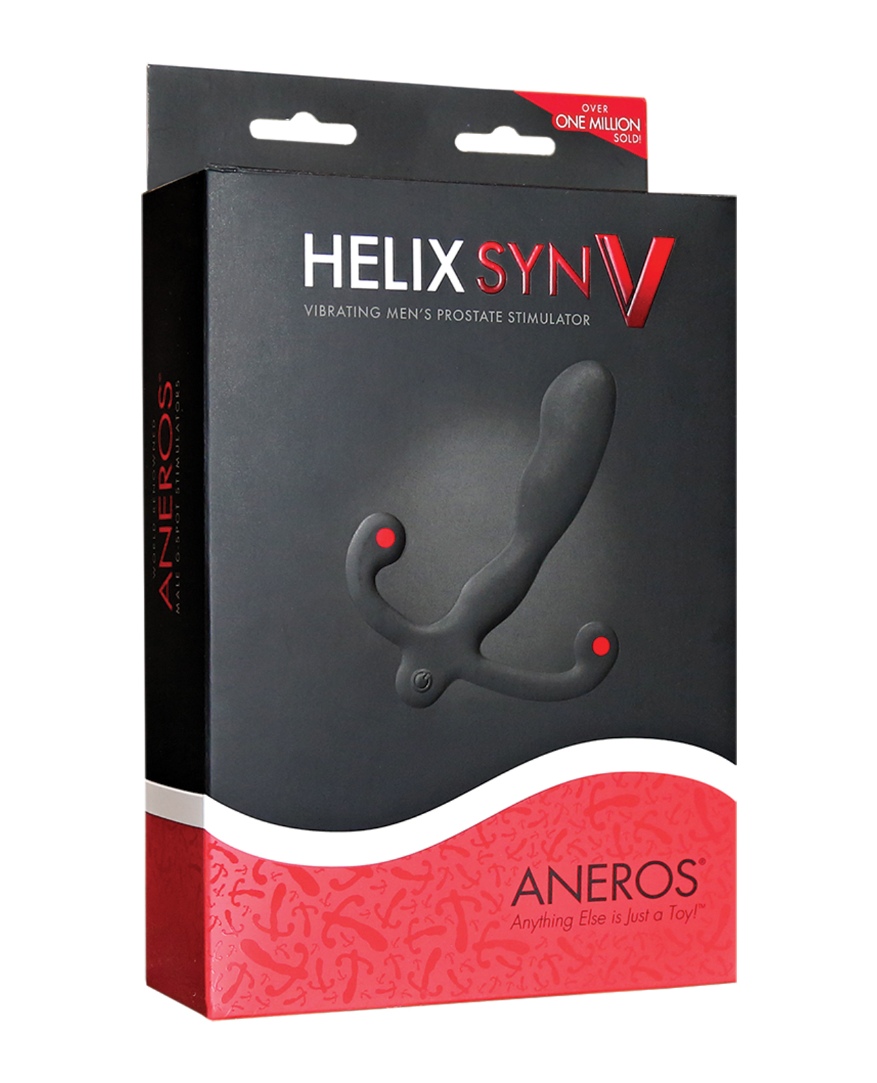 Aneros Vibrating Helix Syn V Prostate Massager- Black - Image 3
