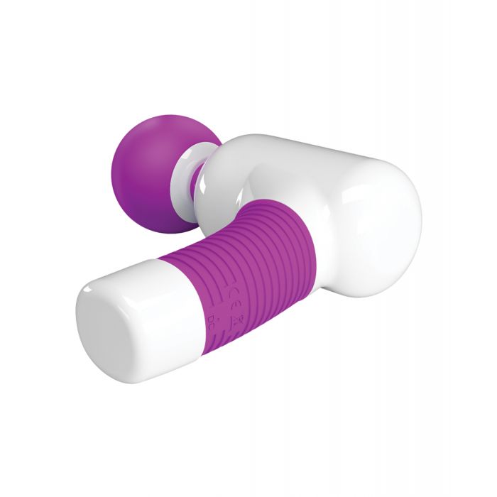 Pretty Love Super Power Fun Gun Massager - White/Fuchsia - Image 2