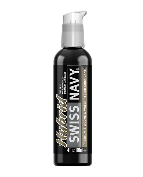 Swiss Navy Premium Hybrid Lubricant - 4 oz Bottle - Image 2