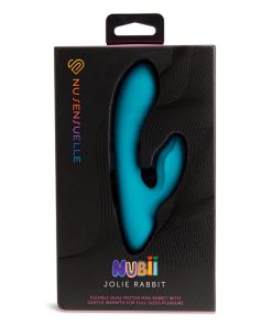 Alternative view of Nu Sensuelle Jolie Nubii Warming Mini Rabbit - Blue