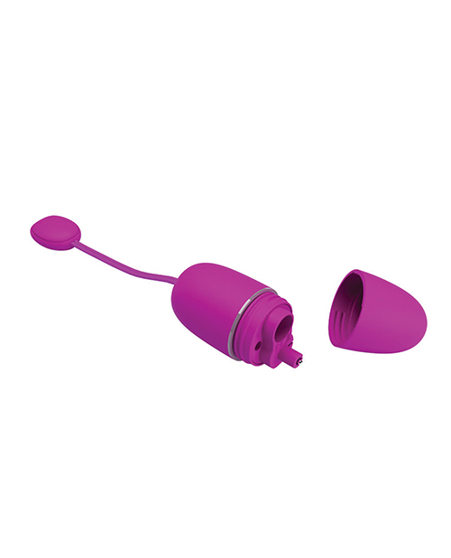 Pretty Love Nymph App-Enabled Vibrating Egg - Fuchsia - Image 4
