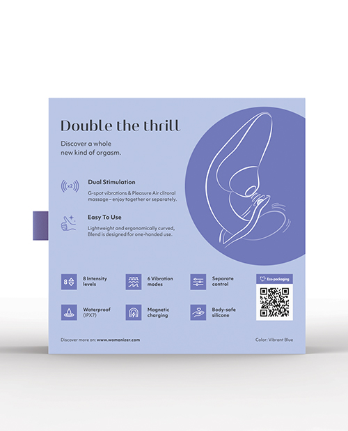 Womanizer Blend - Vibrant Blue - Image 5