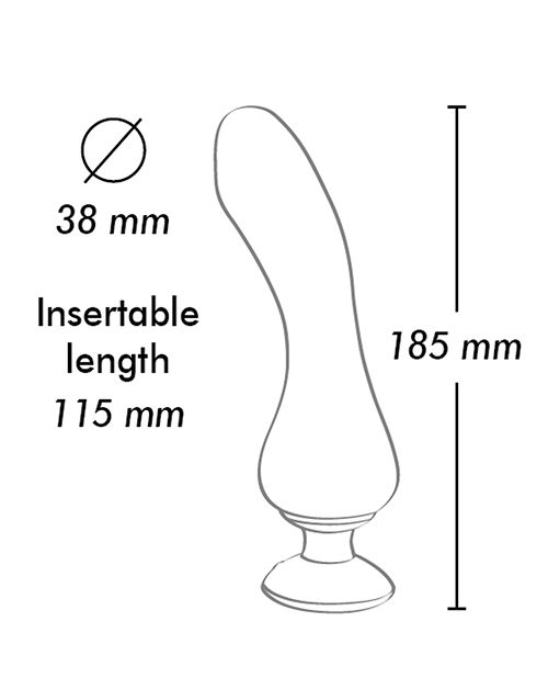 Shunga Sanya Intimate Massager - Black - Image 4