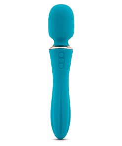 Alternative view of Nu Sensuelle Nubii Mika Turbo Boost & Heating Mini Wand - Blue