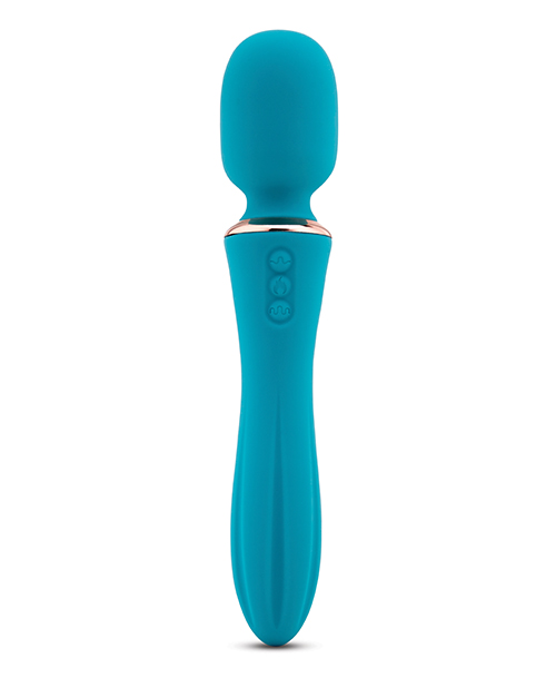 Nu Sensuelle Nubii Mika Turbo Boost & Heating Mini Wand - Blue - Image 2