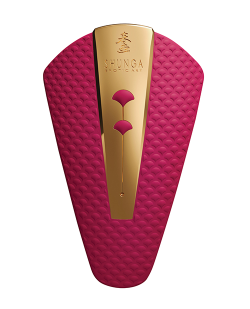 Shunga Obi Intimate Massager - Raspberry - Image 3